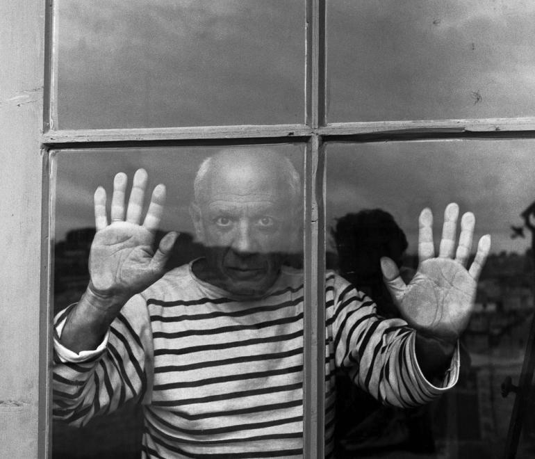 O Πάμπλο Πικάσο με μαρινιέρα