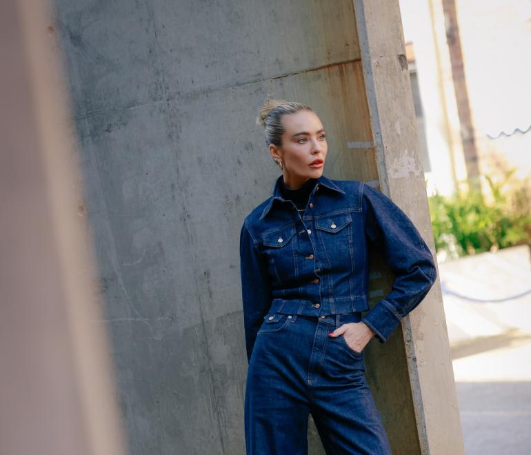 indigo jeans
