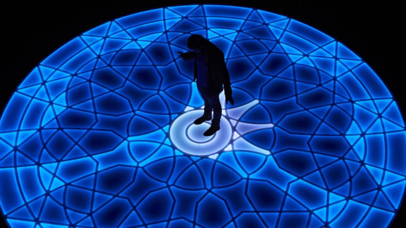 Installation Mini Dancefloor της εταιρείας Eness