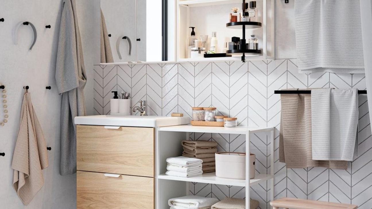 Μικρό μπάνιο; Αυτά τα 3 ντουλάπια του IKEA θα σου λύσουν τα χέρια