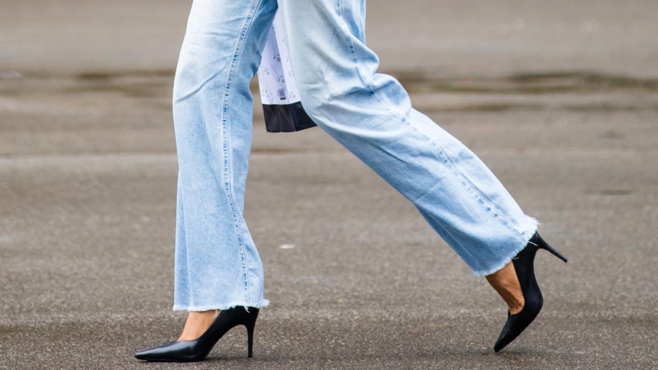 5 εύκολοι τρόποι να φορέσετε τζιν με τακούνια