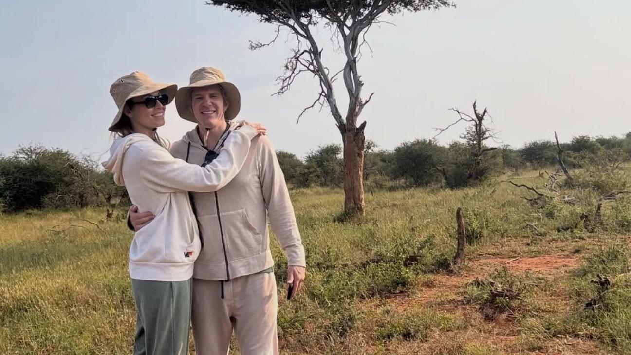 Μαριέττα Χρουσαλά και Λέων Πατίτσας: Οικογενειακώς στην Αφρική για Σαφάρι