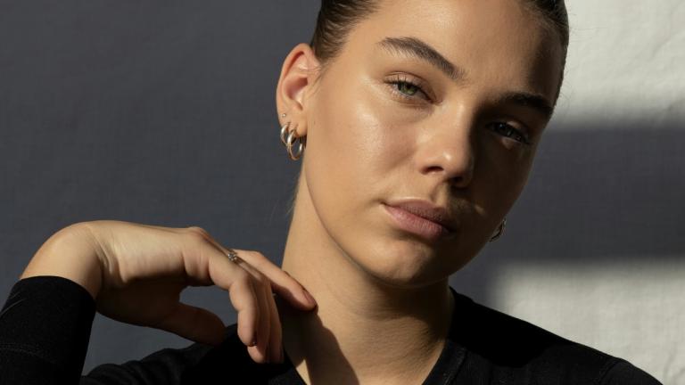 Skincare, woman, retinol care