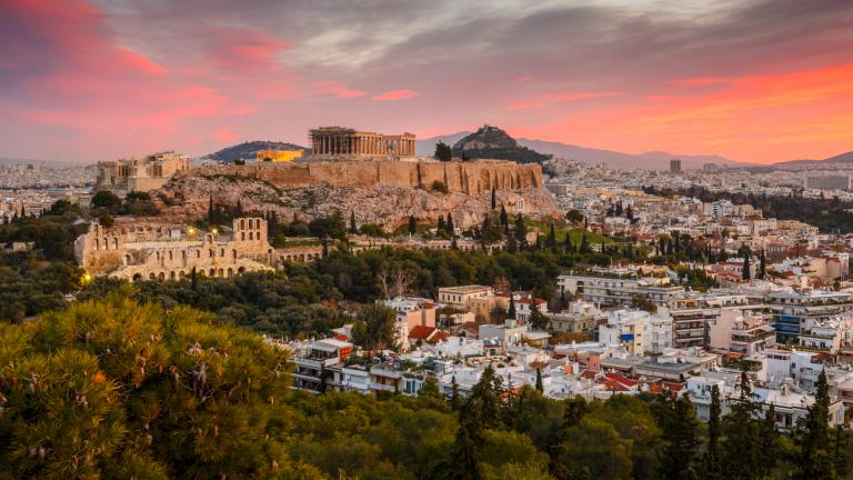 Η Ακρόπολη στο ηλιοβασίλεμα