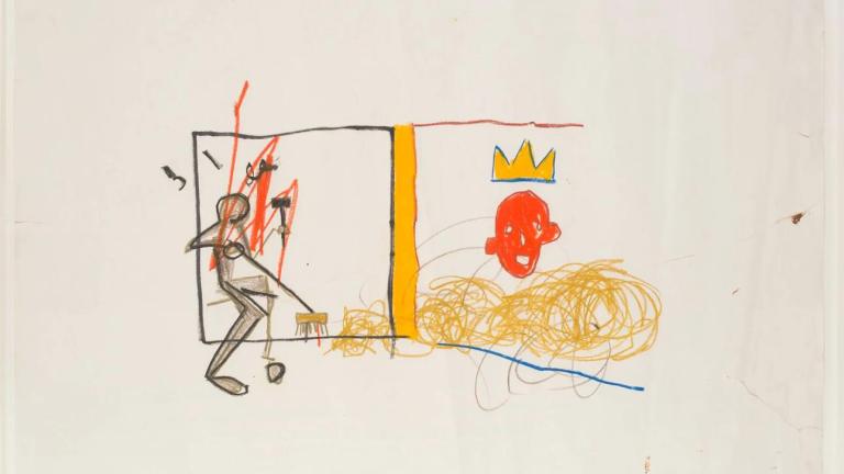 Untitled: Στα εγκαίνια της πρώτης έκθεσης του Jean-Michel Basquiat στην Ελλάδα