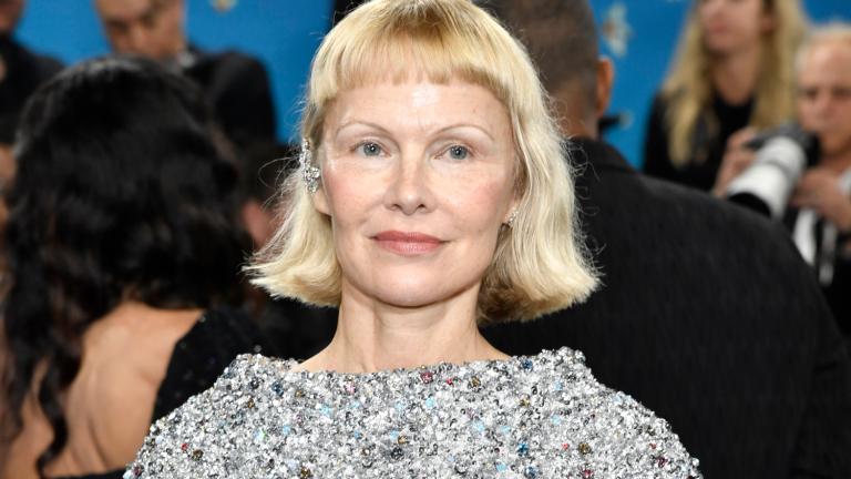 Η Πάμελα Άντερσον στο Met Gala 2025/Φωτογραφία: AP