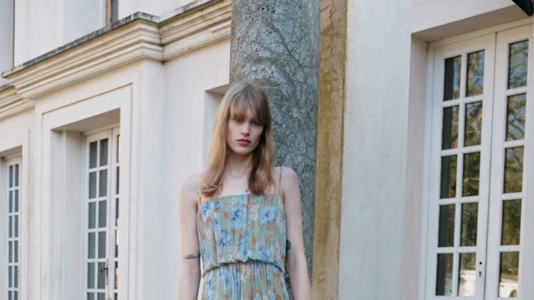 Boho φόρεμα/Φωτογραφία Mango 