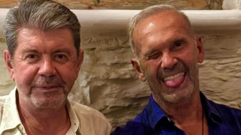 Ο Πέτρος Κωστόπουλος συνάντησε τον Γιάννη Λάτσιο στην Ίο