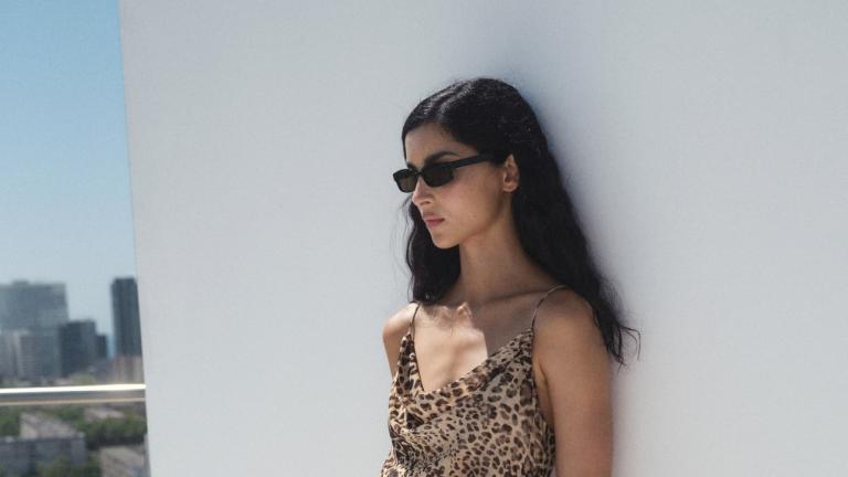 Φόρεμα animal print/Φωτογραφία Mango 