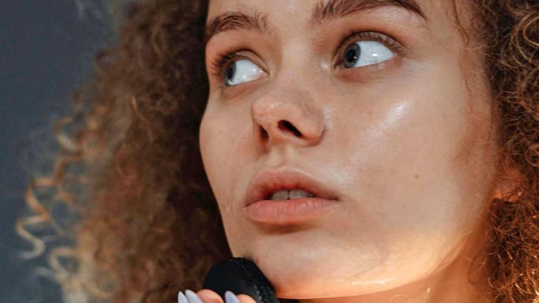 Woman, skincare