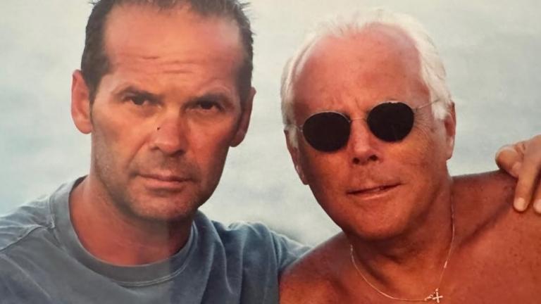 Πέτρος Κωστόπουλος-Giorgio Armani