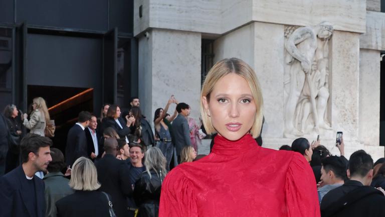 Η Μαρία Ολυμπία ντε Γκρες σε επιδείξεις μόδας