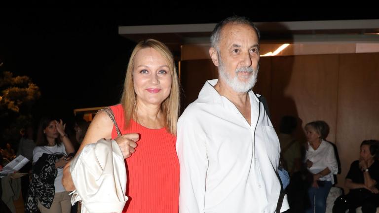 Ο Στέλιος Μάινας και η Κάτια Σπερελάκη