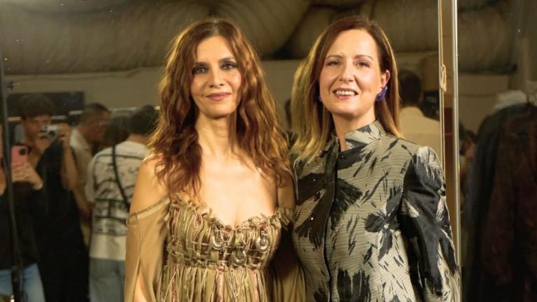 Couture glamour: Η Κατερίνα Λέχου στην πιο εντυπωσιακή της εμφάνιση, σαν σύγχρονη μούσα της μόδας