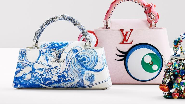 Τσάντες σαν έργα τέχνης: Η νέα συνεργασία του οίκου Louis Vuitton με τον Takashi Murakami