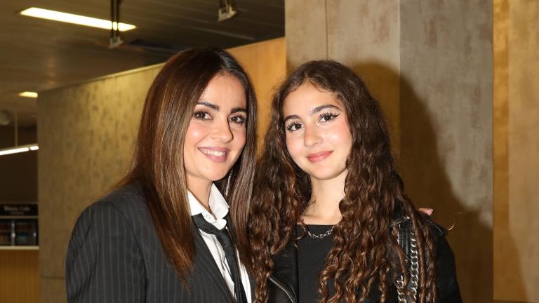 Αγγελική Δαλιάνη με την κόρη της, Λυδία Παπαγιάννη/Φωτογραφία NDP 