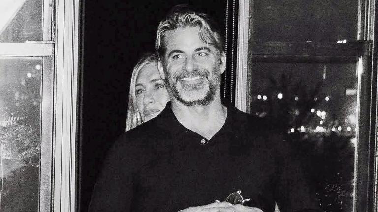 Κοινή φωτογραφία Τζένιφερ Άνιστον και Τζιμ Κέρτις