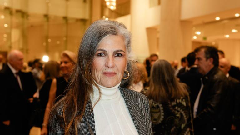 Η Μπήλιω Τσουκαλά σε έξοδο