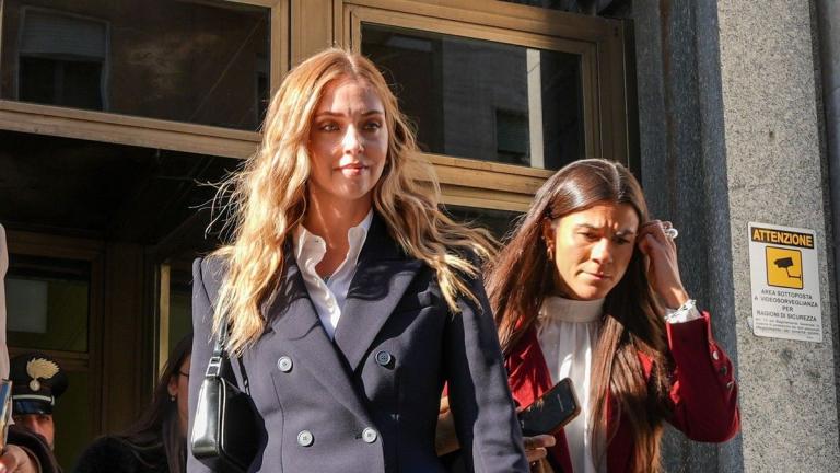 Η Κιάρα Φεράνι στο δικαστήριο