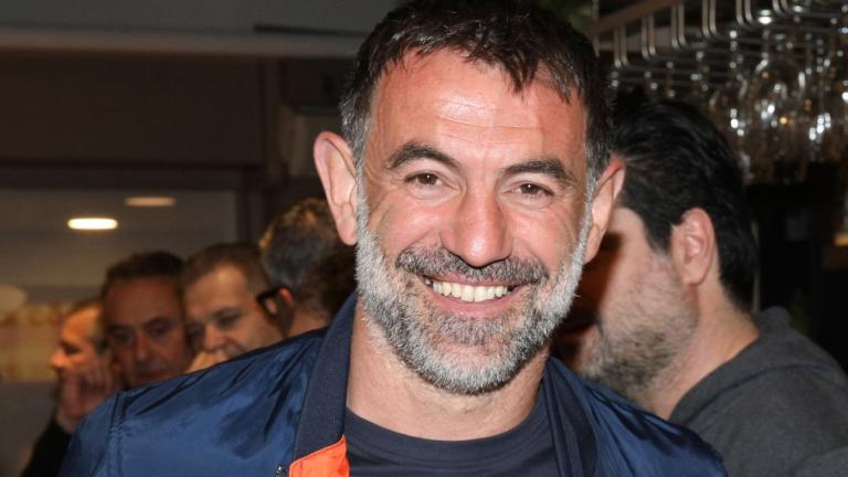 Ο Γιώργος Καραγκούνης με την κόρη του