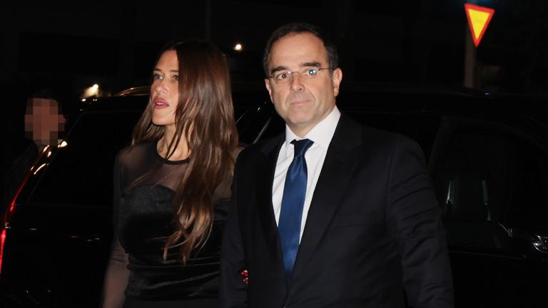 Ο Θοδωρής Κυριακού και η σύζυγός του, Δήμητρα Μπιθαρά