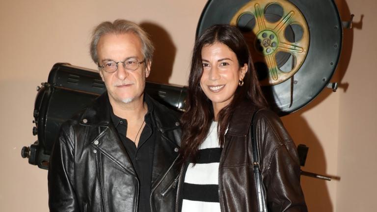 Ο Μίλτος Πασχαλίδης με τη σύζυγό του Ανθή Πασιά