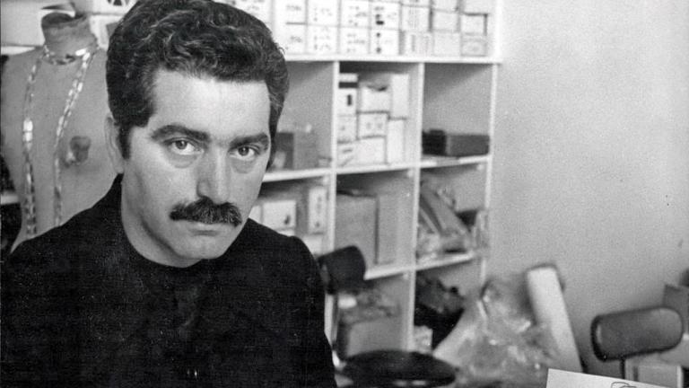 Ο Paco Rabanne στο ατελιέ του 