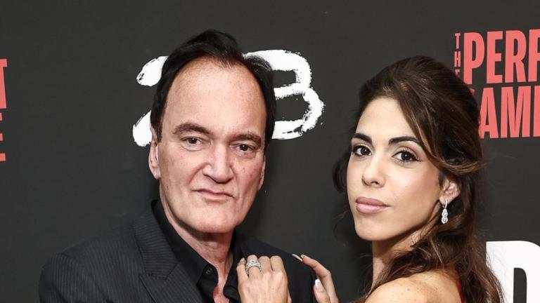 Ο Κουέντιν Ταραντίνο με την σύζυγό του 