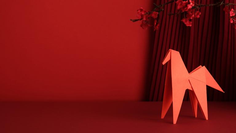 Οριγκάμι άλογο