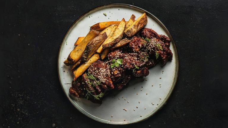 Γλασαρισμένη πανσέτα με πατάτες / Φωτογραφία: Unsplash