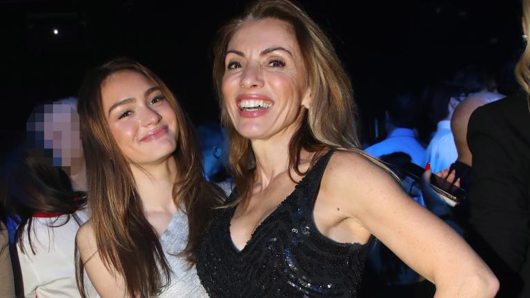 Η Αλεξάνδρα Πασχαλίδου με την κόρη της Μελίνα / Φωτογραφία: NDP