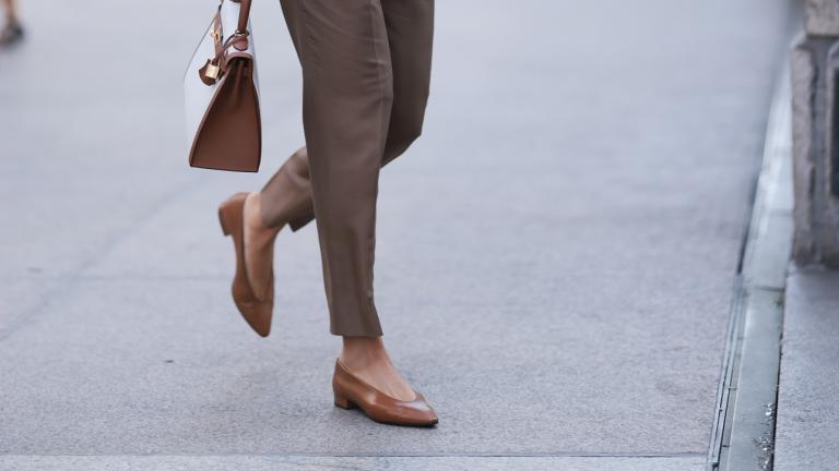 μπαλαρίνες με τακούνι