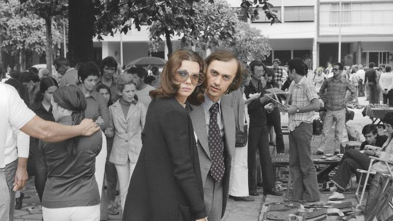 Ο Νίκος Μαστοράκης με την Μπέτυ Λιβανού/ Φωτογραφία: Facebook/ Nico Mastorakis 