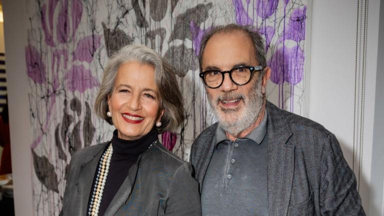 Η Λουκία Παπαδάκη και ο Τίμος Τζάννες σε βραδινή έξοδο