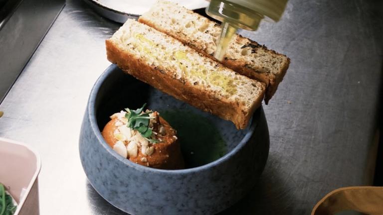 Πιάτο στο Ράντικαλ στην Κυψέλη