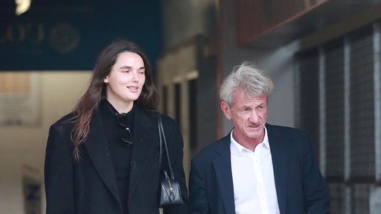 Ο Σον Πεν μαζί με τη σύντροφό του, Βαλέρια Νίκοβ