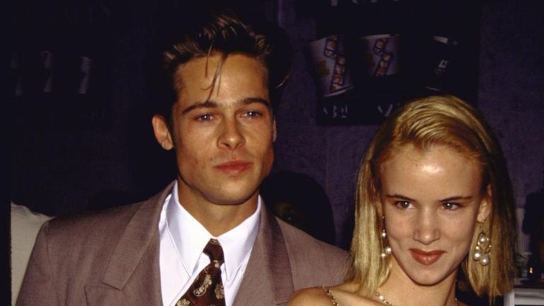 Ο Μπραντ Πιτ με τη Τζούλιετ Λιούις