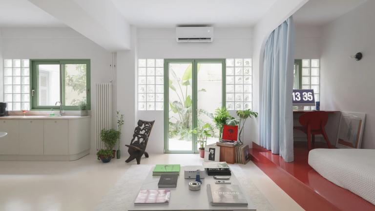 Ένα στιλάτο διαμέρισμα στα Εξάρχεια