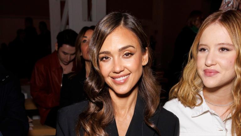 Η Τζέσικα Άλμπα με την κόρη της