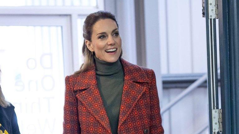 Η Κέιτ Μίντλετον με vintage παλτό