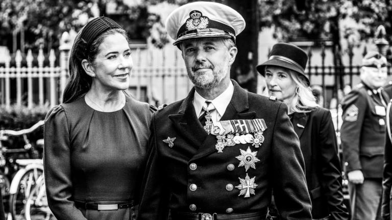 Βασιλιάς Φρειδερίκος και Βασίλισσα Μαίρη