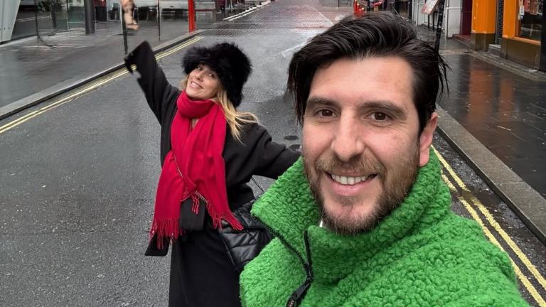 Η Ντορέττα Παπαδημητρίου με τον Γιώργο Γεροντιδάκη