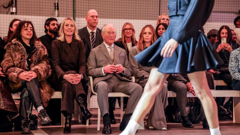 Ο βασιλιάς Κάρολος στην Εβδομάδα Μόδας του Λονδίνου