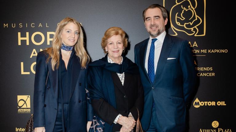 Χρυσή Βαρδινογιάννη, Άννα, Μαρία, Νικόλαος Ντε Γκρες