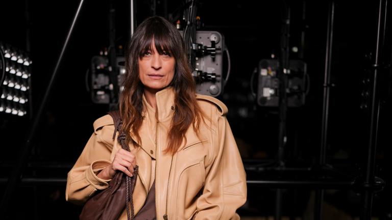 Καρολίν ντε Μεγκρέ στο σόου της Isabel Marant/Φωτογραφία Getty Images 