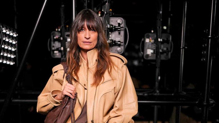 Καρολίν ντε Μεγκρέ στο σόου της Isabel Marant/Φωτογραφία Getty Images 