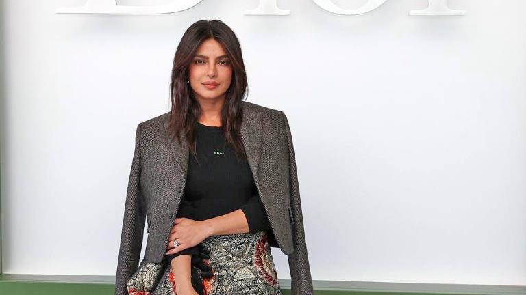 Priyanka Chopra Christian Dior Fall Winter 2026 2027 στο Παρίσι, φωτογραρία AP Photo Tom Nicholson