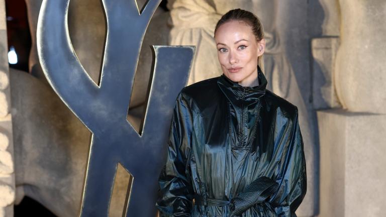 Η Ολίβια Γουάιλντ στο show Yves Saint Laurent, Εβδομάδα Μόδας Παρίσι 2026