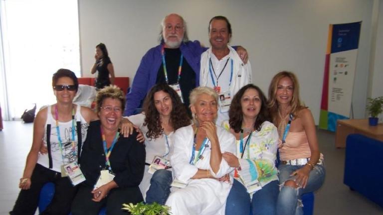 Η Ελευθερία Αρβανιτάκη με την Μαρινέλλα