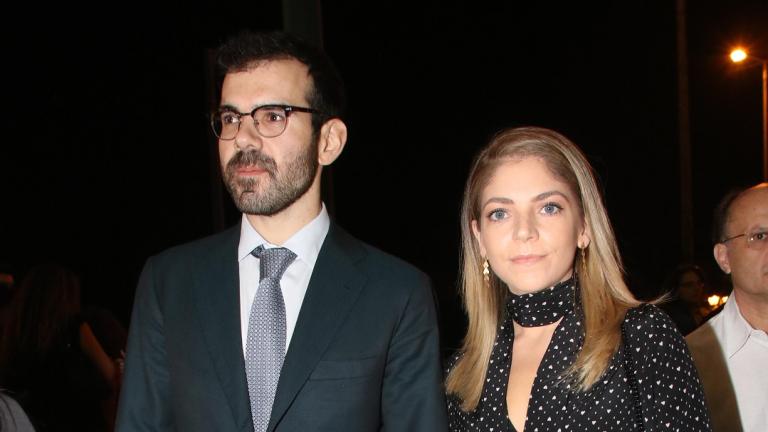 Έλλη Παπαδιαμάντη και Παναγιώτης Αγγελόπουλος/Φωτογραφία NDP 